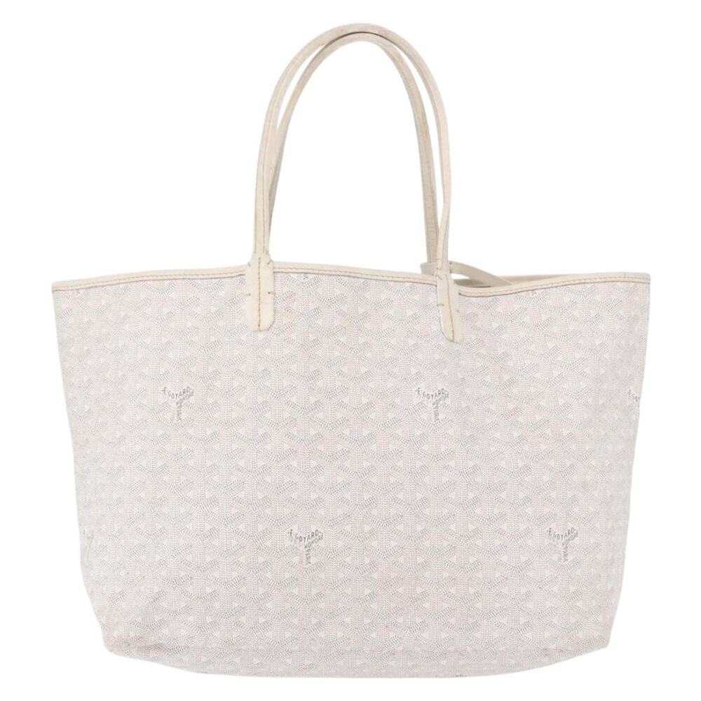 Goyard Herringbone Saint Louis PM Tote White - Picture 2 of 14